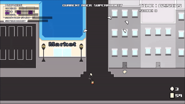 Posterable area in-game